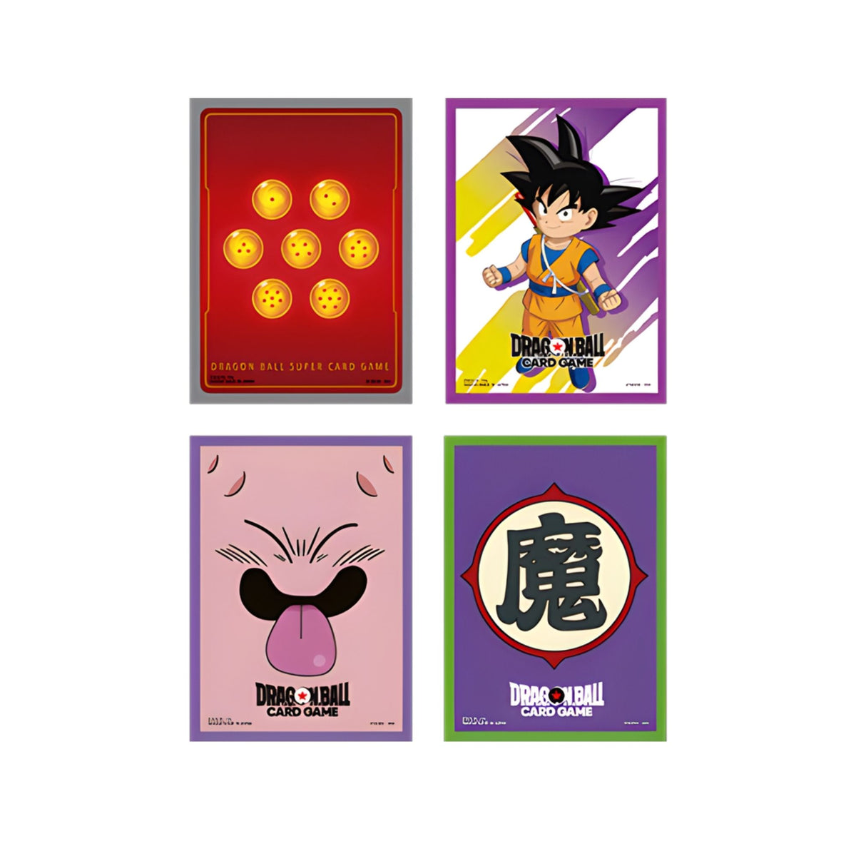 Dragon Ball Super TCG: Fusion World Card Game Official Sleeves 02-Standard Red-Ace Cards & Collectibles-Ace Cards & Collectibles