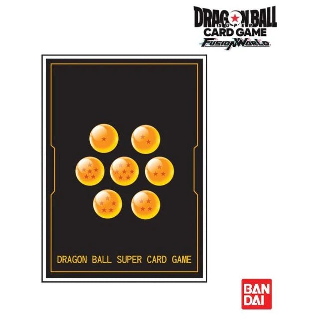 Dragon Ball Super TCG: Fusion World Card Game Official Sleeves-Standard Black-Ace Cards &amp; Collectibles-Ace Cards &amp; Collectibles