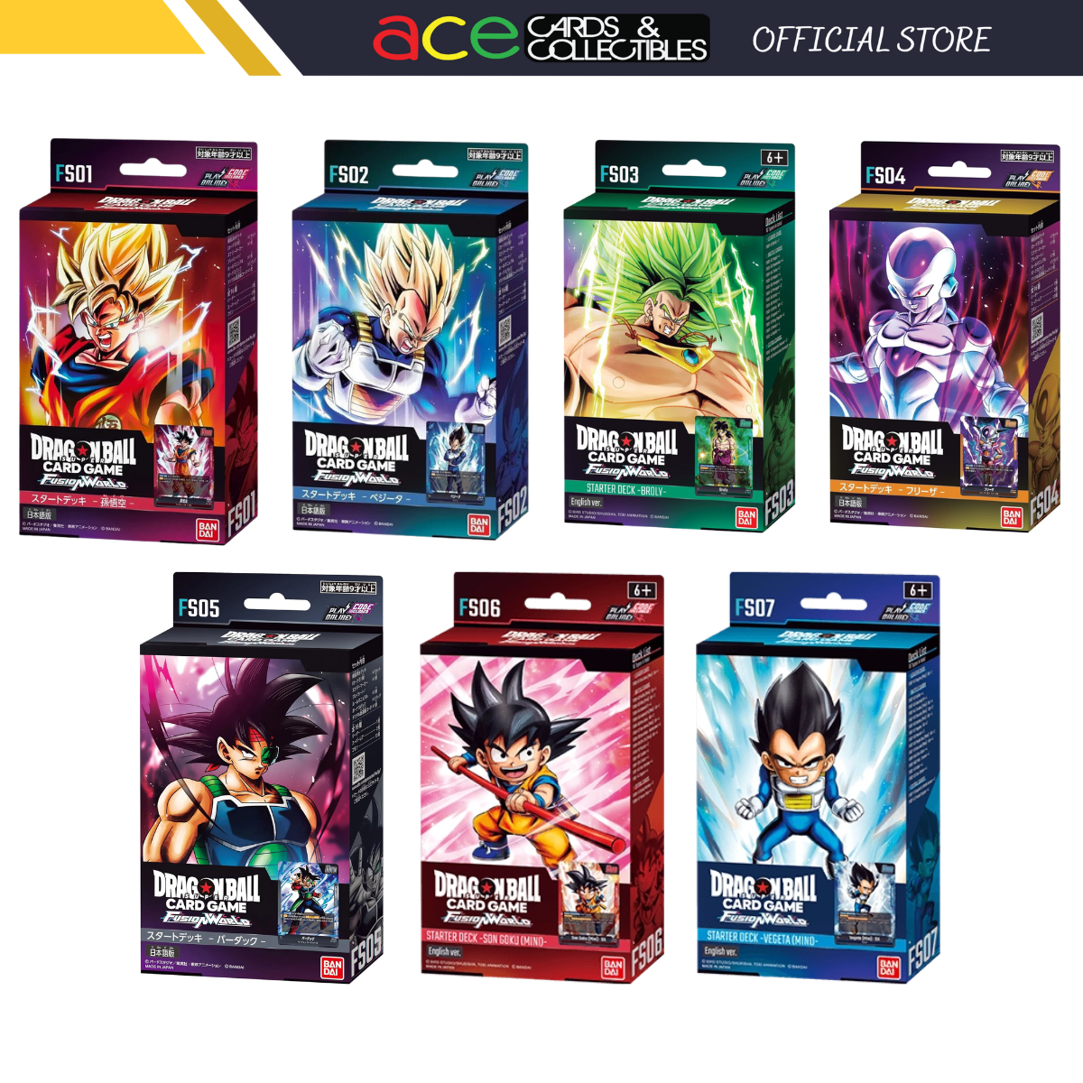 Dragon Ball Super TCG: Fusion World [FS01/FS02/FS03/FS04/FS05]-FS01-Ace Cards & Collectibles-Ace Cards & Collectibles