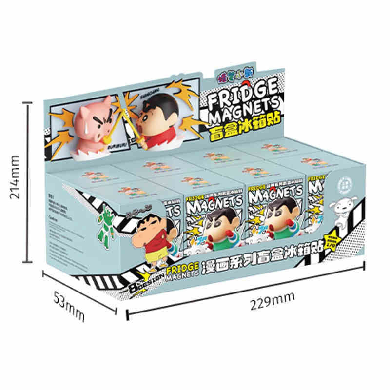 AiYing x Crayon Shinchan Comic Fridge Magnet Series-Single Box (Random)-AiYing-Ace Cards & Collectibles