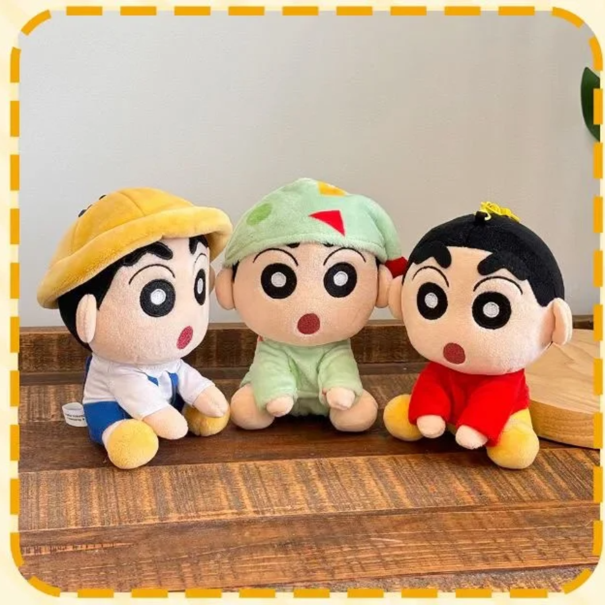 Crayon shin-chan sitting in rows plush blind box-Single Box (Random)-AiYing-Ace Cards &amp; Collectibles