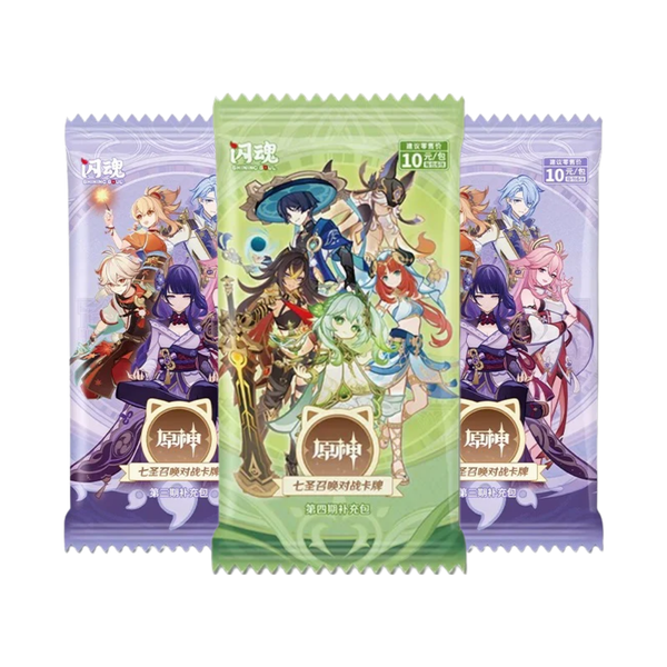 Genshin Impact Genius Invokation TCG Booster Packs (Vol. 3/Vol. 4)