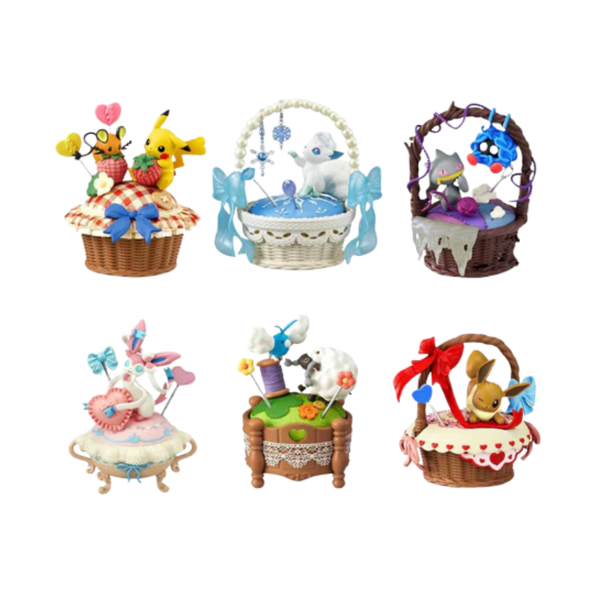 Re-Ment Pokemon Sweet Craft Collection Set of 6