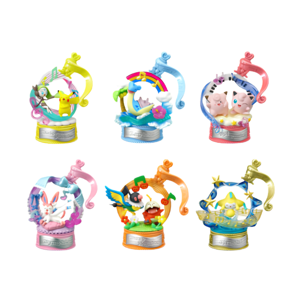 Re-Ment Pokemon Pop Melody Set of 6