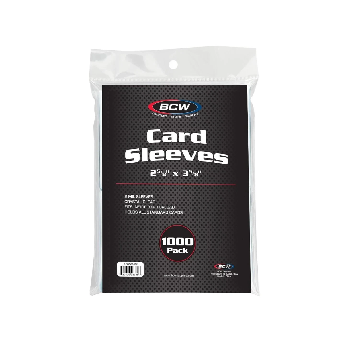 BCW Soft Penny Card Sleeves
