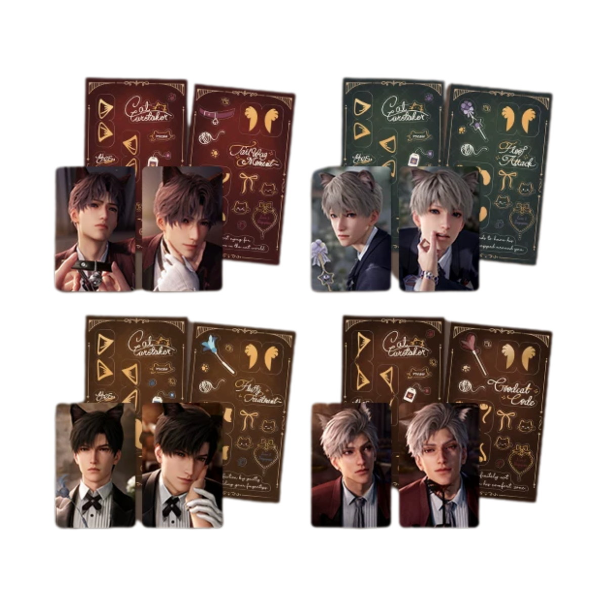 Love And Deepspace "Yes, Cat Caretaker Series" Photocard Set