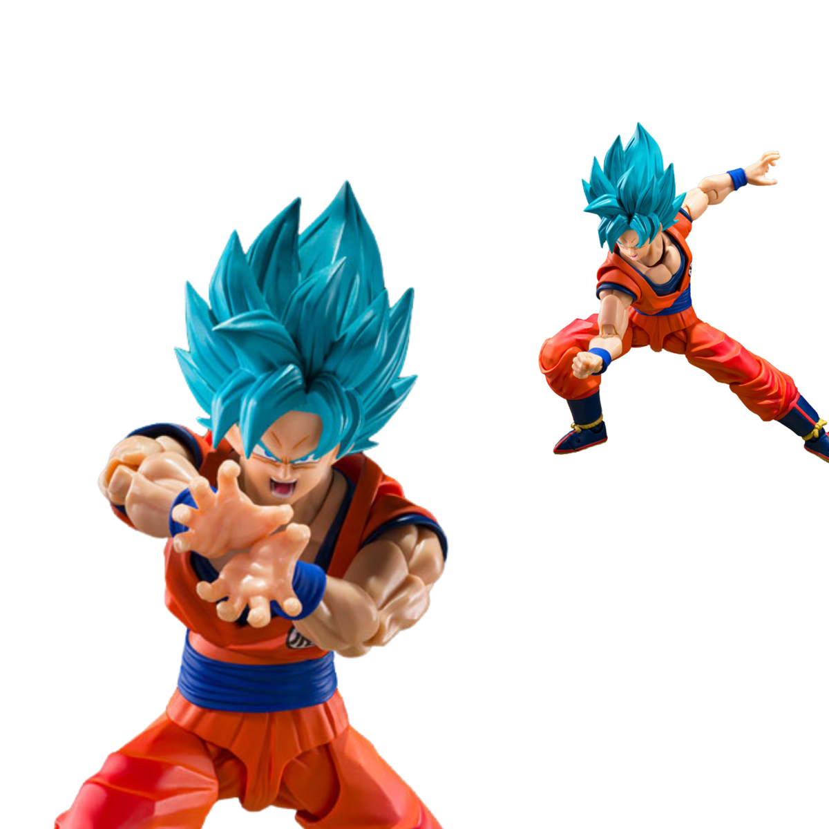 Dragon Ball Super S.H.Figuarts "Super Saiyan God Super Saiyan Son Goku" Blue Power Transcending Limits