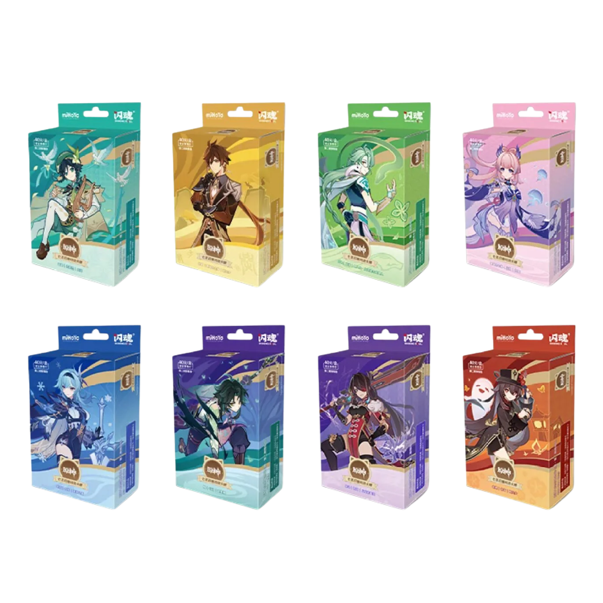Genshin Impact Genius Invokation TCG Vol 2 Pre Decks