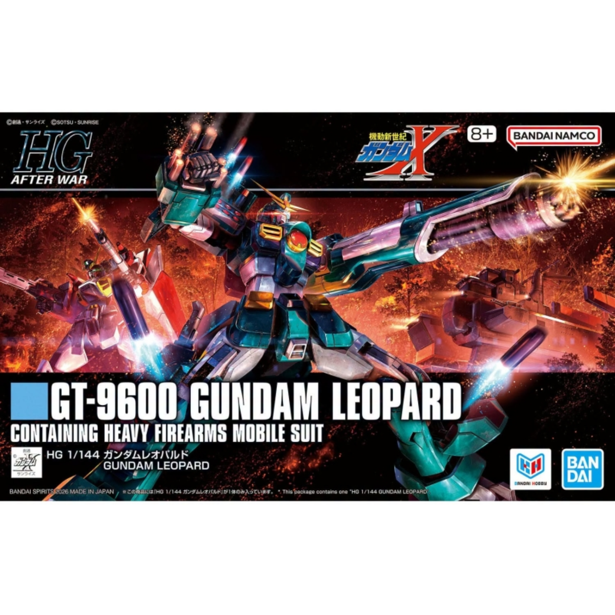 Gunpla HG 1/144 Gundam Leopard-Bandai-Ace Cards & Collectibles