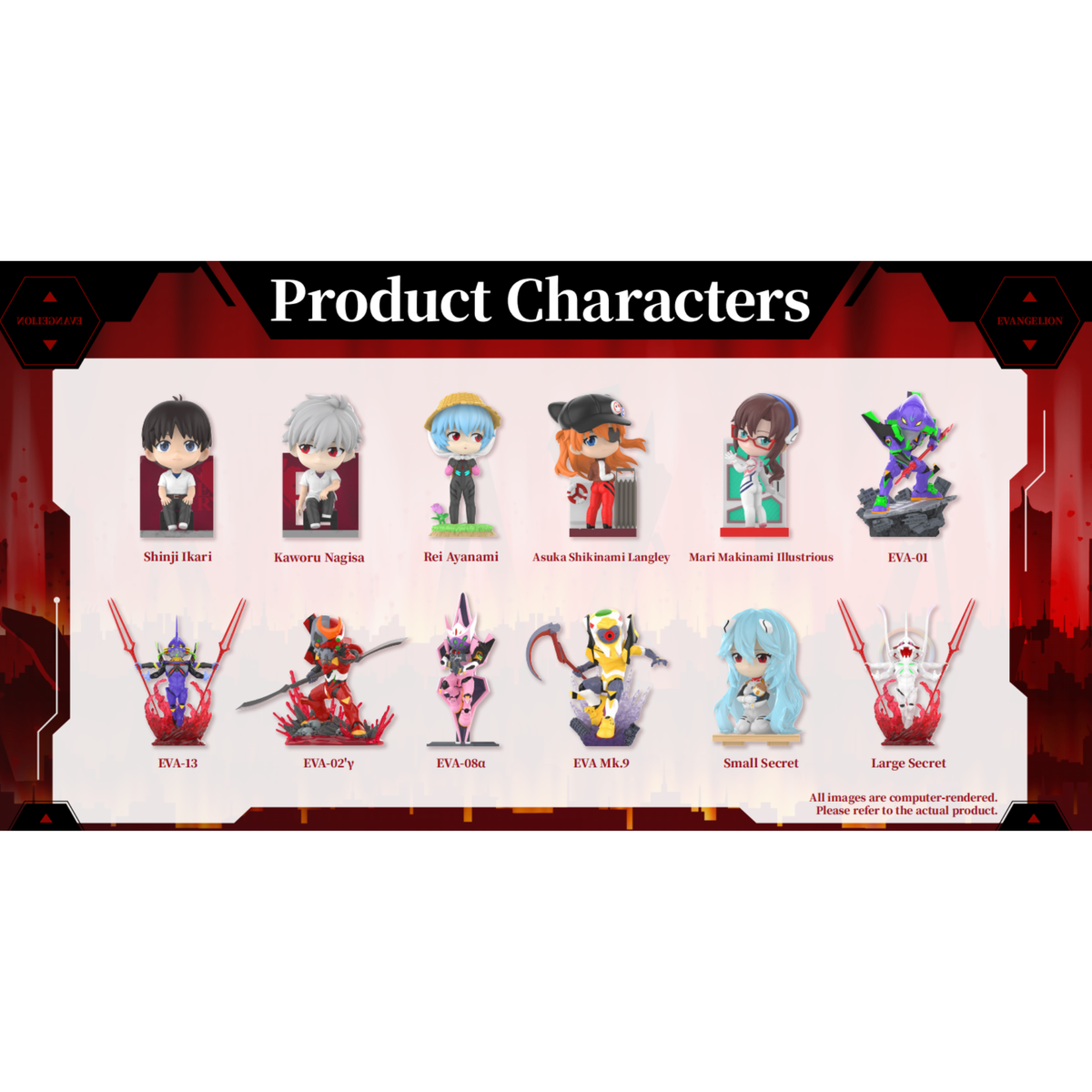 Funism x Evangelion "Eva Vol.2" Blind Box