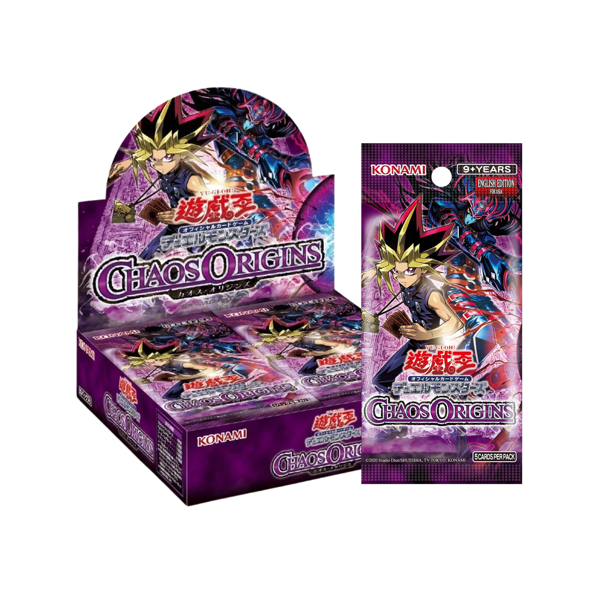 Yu-Gi-Oh OCG: Chaos Origin Booster [CG2080-AE] (English)
