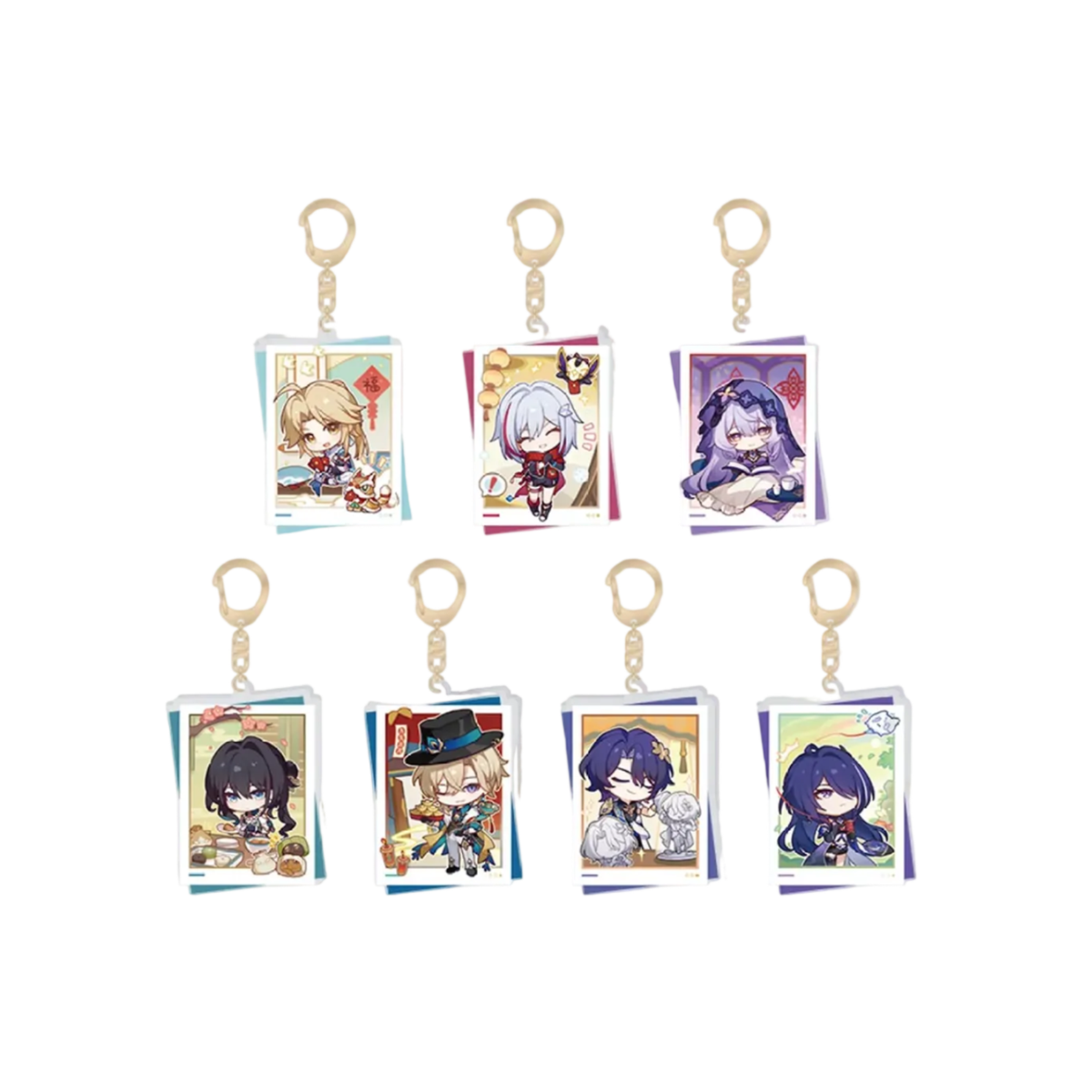 Honkai: Star Rail Chinese New Year Themed Keychain