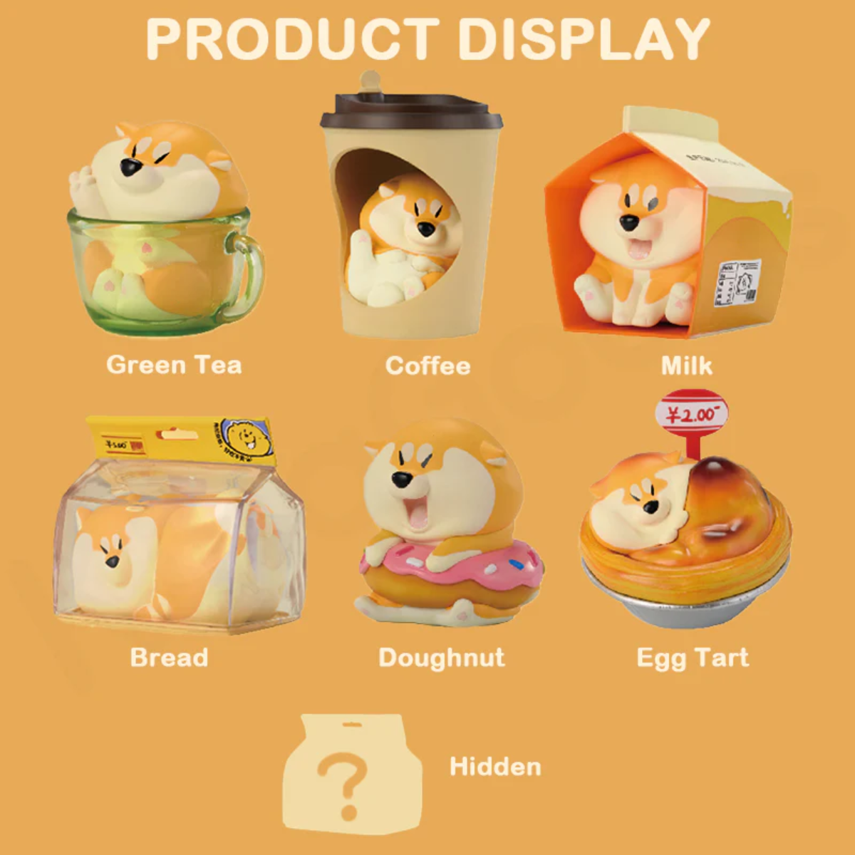 Animal Heavenly Body x A Chai Wolfberry Delicious Dogs Series Blind Box-Whole Box (6pcs)-Animal Heavenly Body-Ace Cards &amp; Collectibles