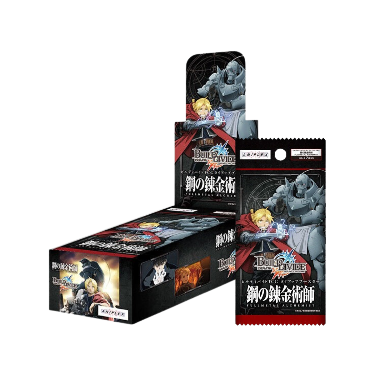 Build Divide Booster "Fullmetal Alchemist-Collaboration" (Japanese)-Booster Pack-Aniplex-Ace Cards & Collectibles