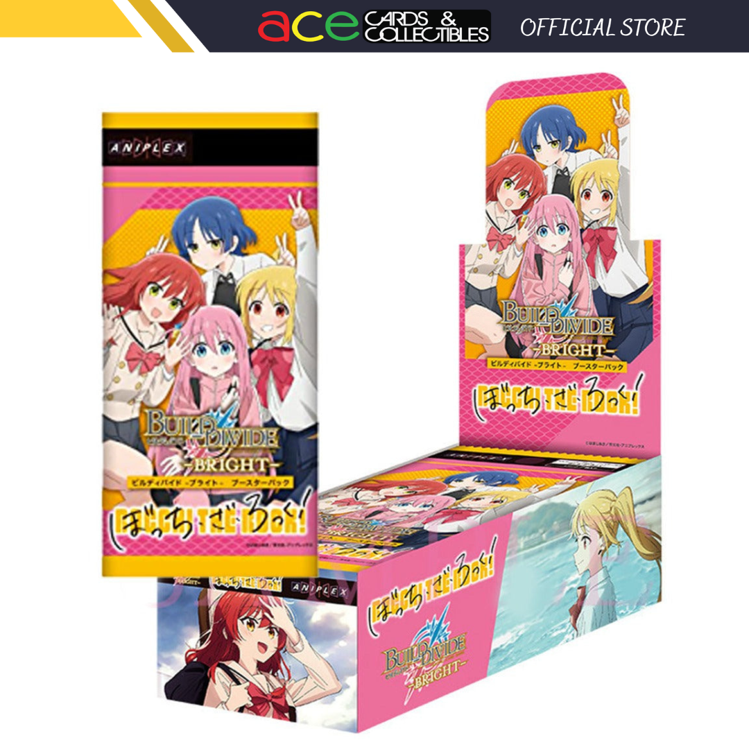 Build Divide -Bright- Booster "Bocchi The Rock" (Japanese)-Booster Pack (Random)-Aniplex-Ace Cards & Collectibles