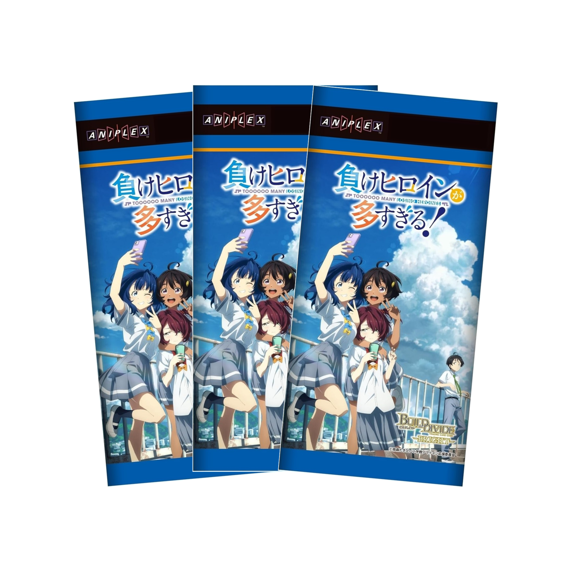 Build Divide -Bright- Booster "Too Many Losing Heroines" (Japanese)-Single Pack-Aniplex-Ace Cards & Collectibles