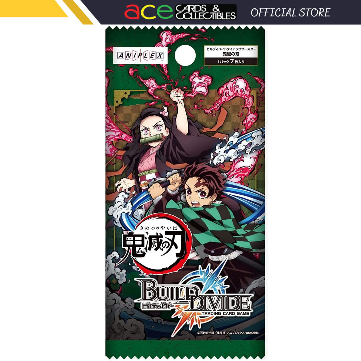 Build Divide Collaboration Booster "Demon Slayer: Kimetsu no Yaiba" [BD-KM-TB1] (Japanese)-Booster Pack (Random)-Aniplex-Ace Cards & Collectibles