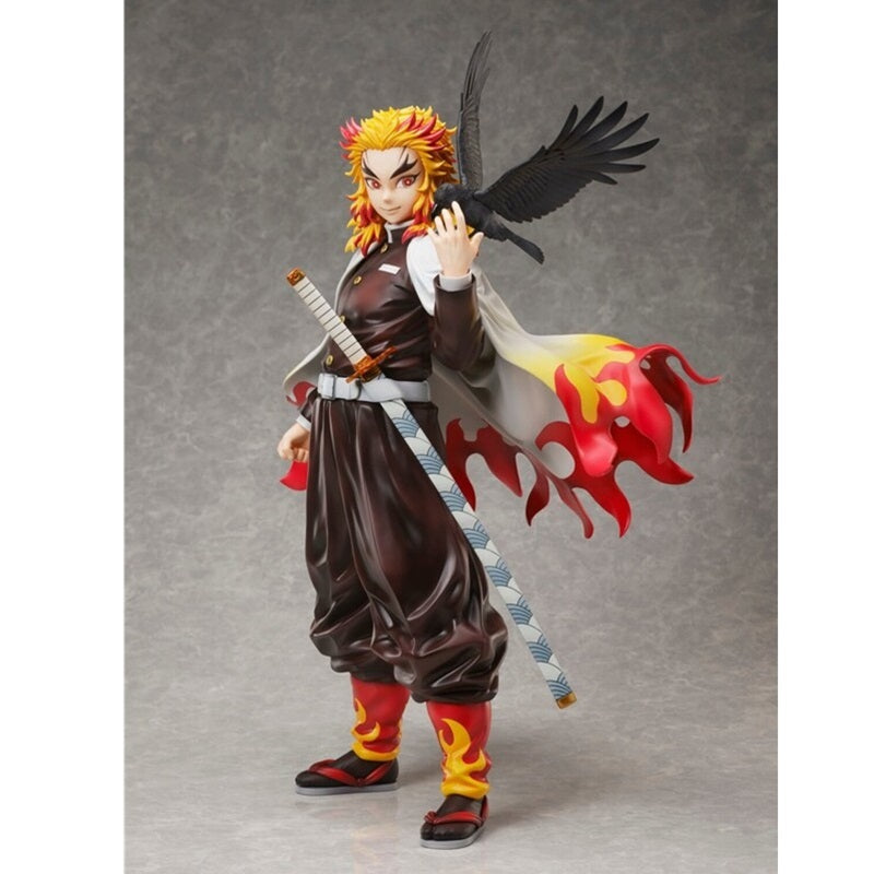 Demon Slayer: Kimetsu no Yaiba 1/4 Scale Figure "Kyojuro Rengoku"-Aniplex-Ace Cards & Collectibles