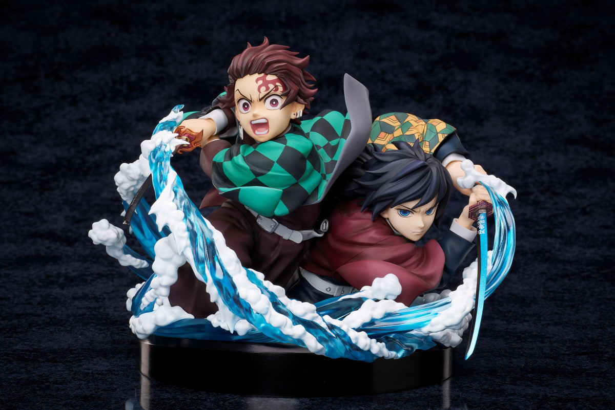Demon Slayer: Kimetsu no Yaiba Aniplex "Tanjiro & Giyuu non-scale figure"-Aniplex+-Ace Cards & Collectibles