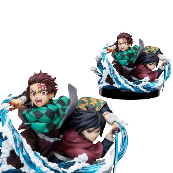 Demon Slayer: Kimetsu no Yaiba Aniplex "Tanjiro & Giyuu non-scale figure"-Aniplex+-Ace Cards & Collectibles