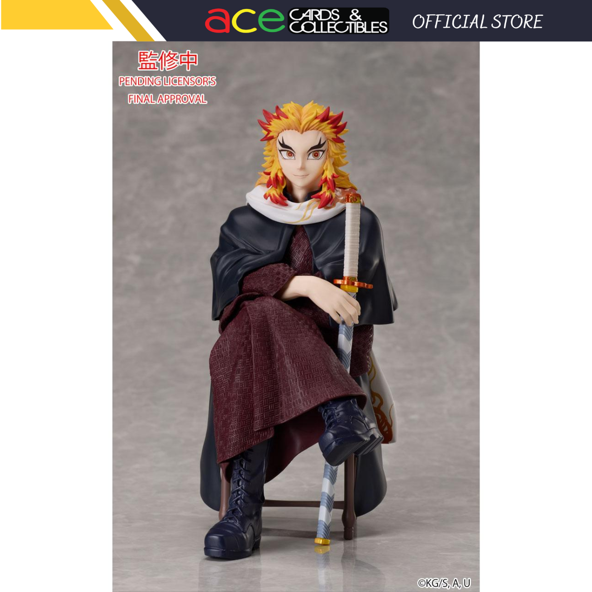 Demon Slayer: Kimetsu no Yaiba NON Scale Figure "Kyojuro Rengoku"-Aniplex-Ace Cards & Collectibles