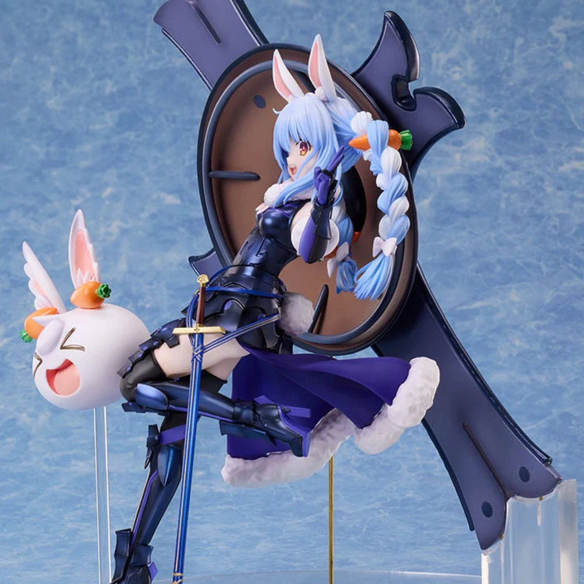 Hololive production x Fate/Grand Order "Usada Pekora" × "Mash Kyrielight" 1/7 Collaboration Figure-Aniplex-Ace Cards & Collectibles