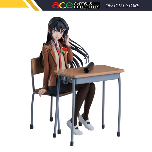 Rascal Does Not Dream of a Knapsack Kid NON Scale Figure "Mai Sakurajima" (Graduation Ver.)-Aniplex-Ace Cards & Collectibles