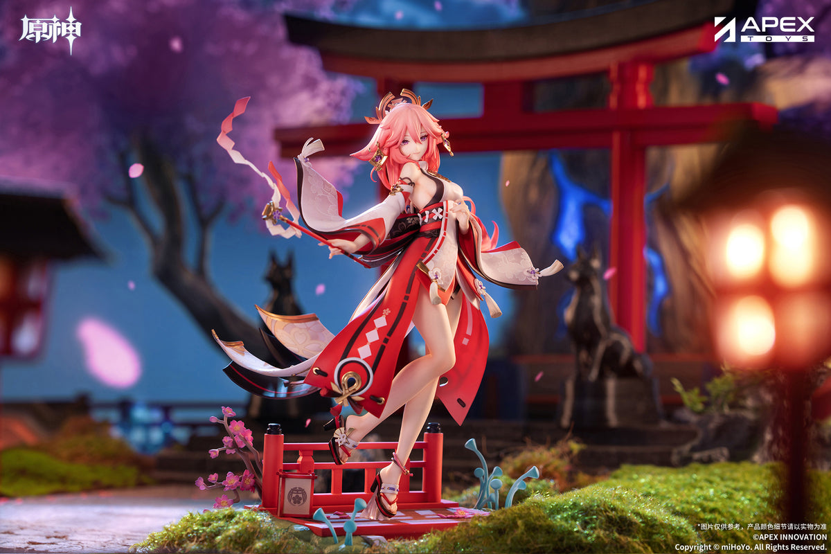 APEX Genshin Impact 1/7 Scale Figure Astute Amusement &quot;Yae Miko&quot;-Apex-Toys-Ace Cards &amp; Collectibles
