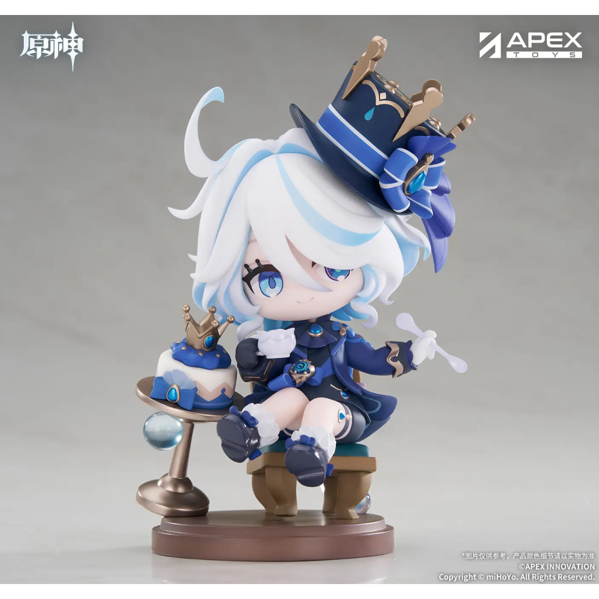 APEX Genshin "Ode to a Sweet Afternoon" Furina Chibi Figure-Deposit Payment-Apex-Toys-Ace Cards & Collectibles