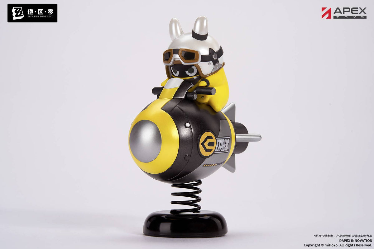 APEX Zenless Zone Zero Happy Shake Springy Bangboo Chibi Figure &quot;Rocketboo&quot;-Apex-Toys-Ace Cards &amp; Collectibles