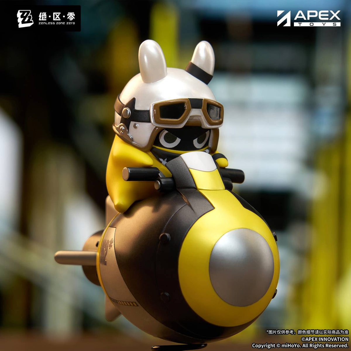 APEX Zenless Zone Zero Happy Shake Springy Bangboo Chibi Figure &quot;Rocketboo&quot;-Apex-Toys-Ace Cards &amp; Collectibles