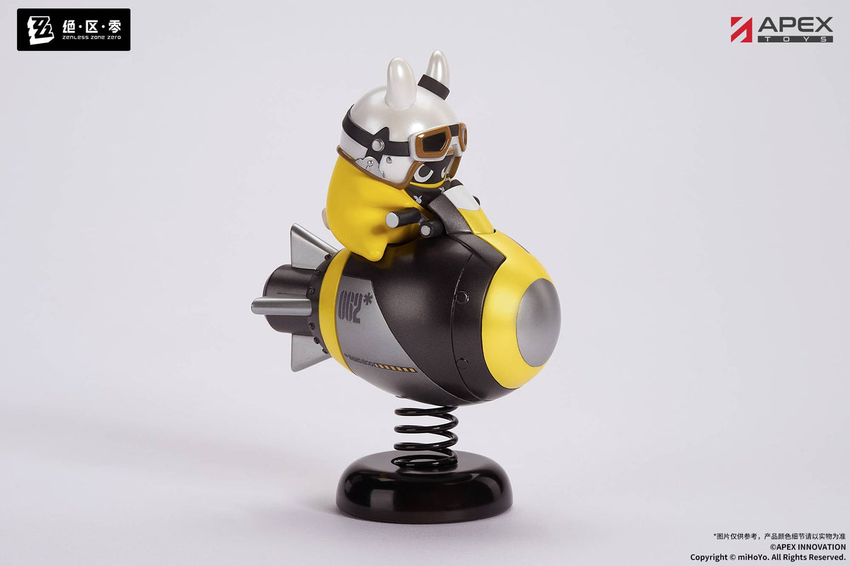 APEX Zenless Zone Zero Happy Shake Springy Bangboo Chibi Figure &quot;Rocketboo&quot;-Apex-Toys-Ace Cards &amp; Collectibles