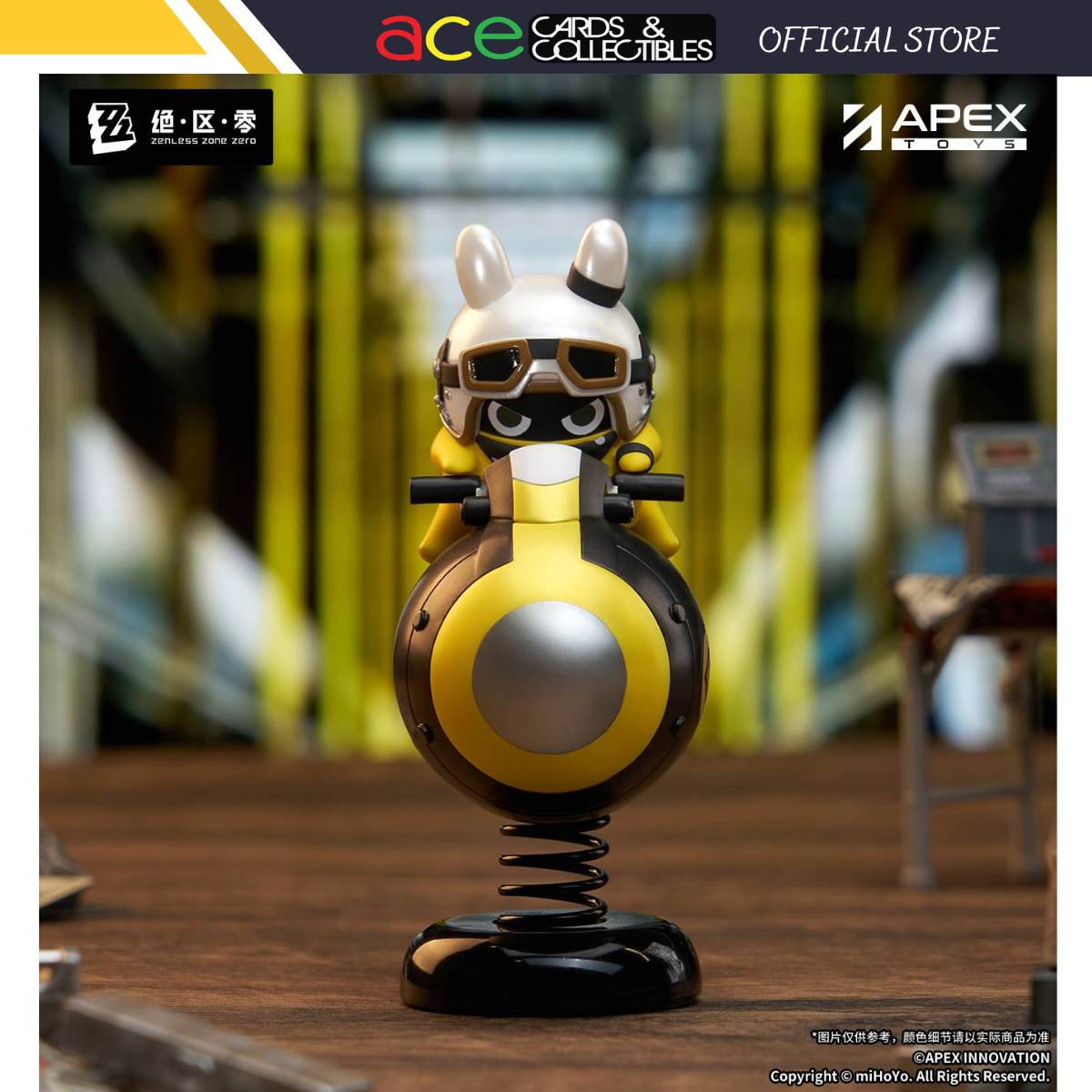 APEX Zenless Zone Zero Happy Shake Springy Bangboo Chibi Figure "Rocketboo"-Apex-Toys-Ace Cards & Collectibles