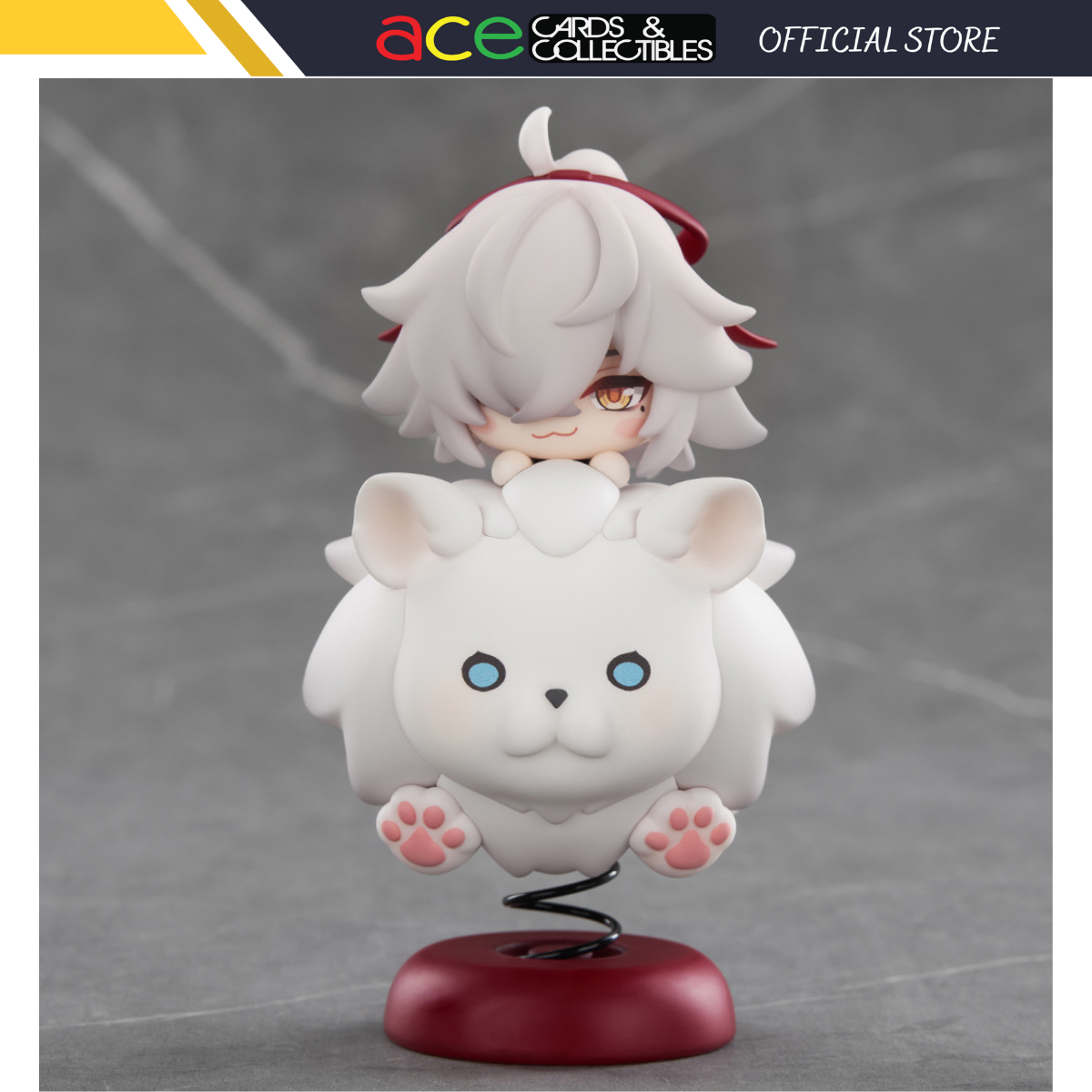 APEX x Happy Shake Honkai: Star Rail: Springy "Jing Yuan" Chibi Figure-Apex-Toys-Ace Cards & Collectibles