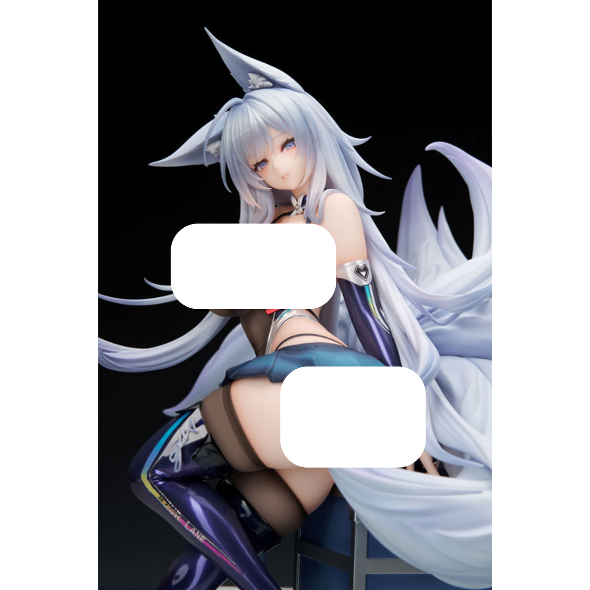 Azur Lane Shinano "Moonlit Chrome" Ver. 1/7 Scale Painted Figure With LED Acrylic Display Box-Apex-Toys-Ace Cards & Collectibles