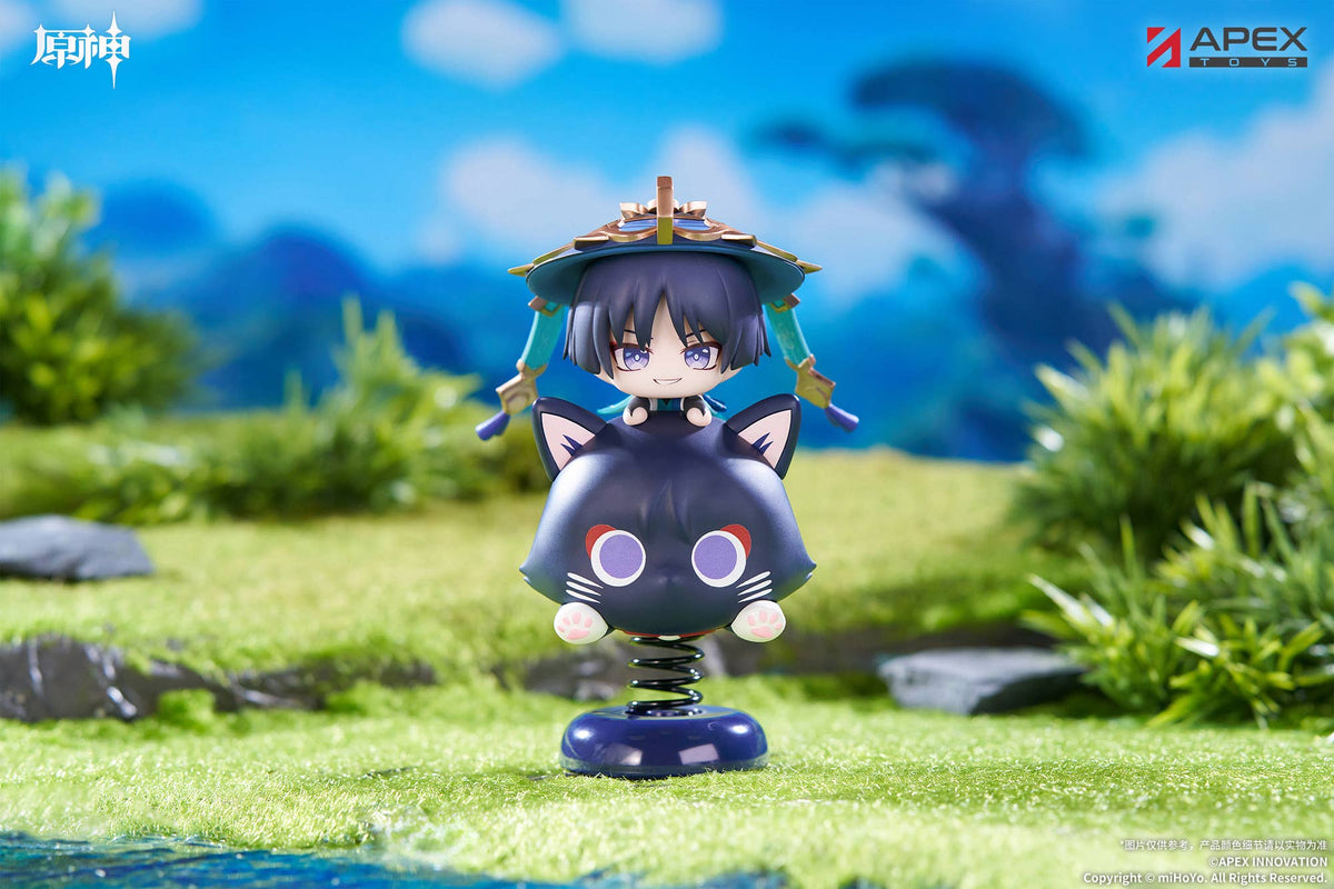 Genshin Impact APEX Springy Wanderer Chibi Figure-Apex-Toys-Ace Cards & Collectibles