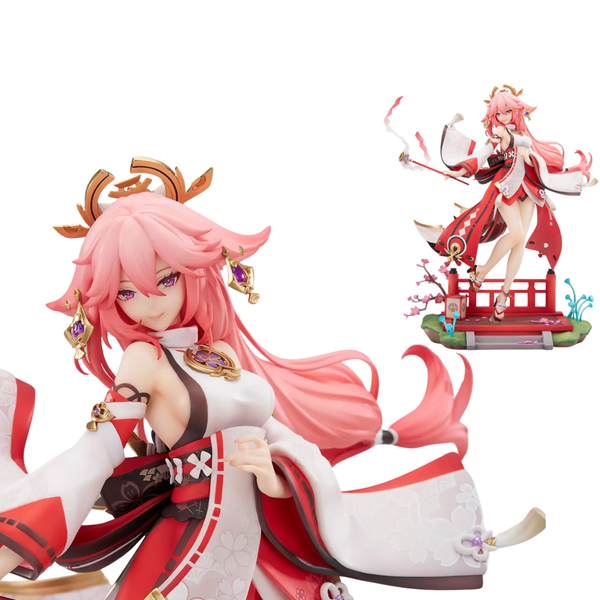 Genshin Impact Yae Miko "Astute Amusement" 1/7 Scale Figure-Deposit Payment-Apex-Toys-Ace Cards & Collectibles