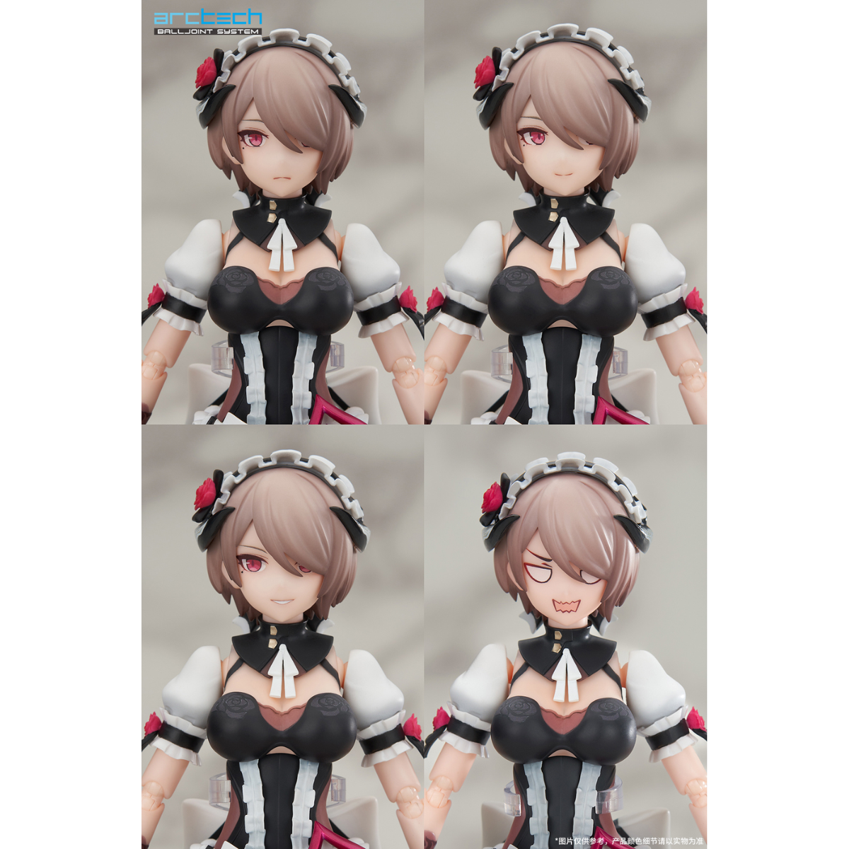 Honkai Impact 3rd: ARCTECH Posable Series 1/8 Action Figure &quot;Rita Rossweisse&quot; (Umbral Rose Ver.)-Apex-Toys-Ace Cards &amp; Collectibles