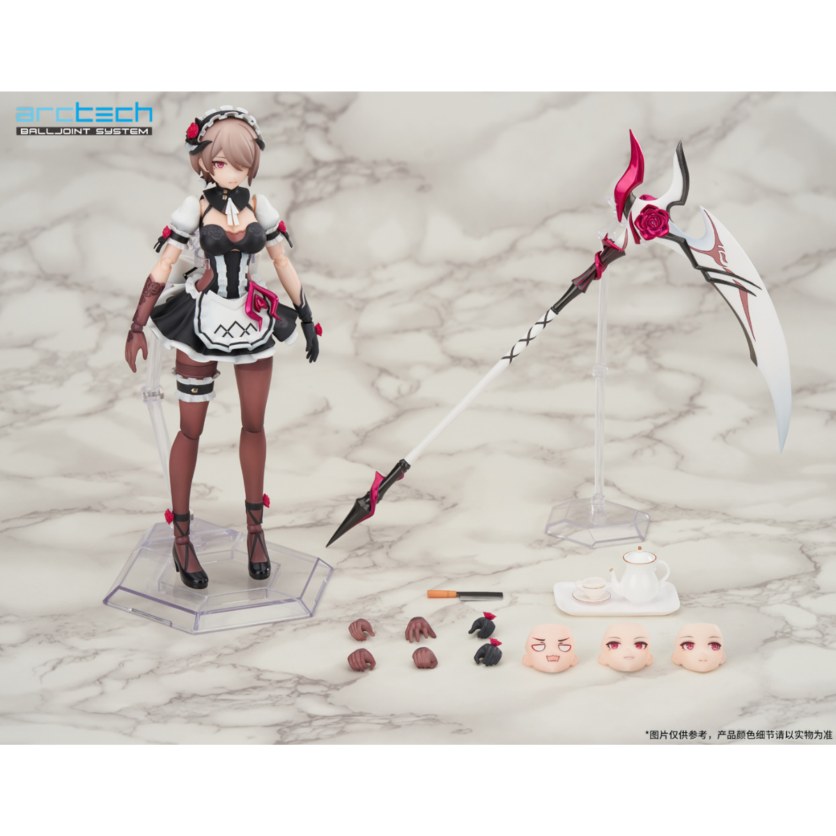 Honkai Impact 3rd: ARCTECH Posable Series 1/8 Action Figure &quot;Rita Rossweisse&quot; (Umbral Rose Ver.)-Apex-Toys-Ace Cards &amp; Collectibles