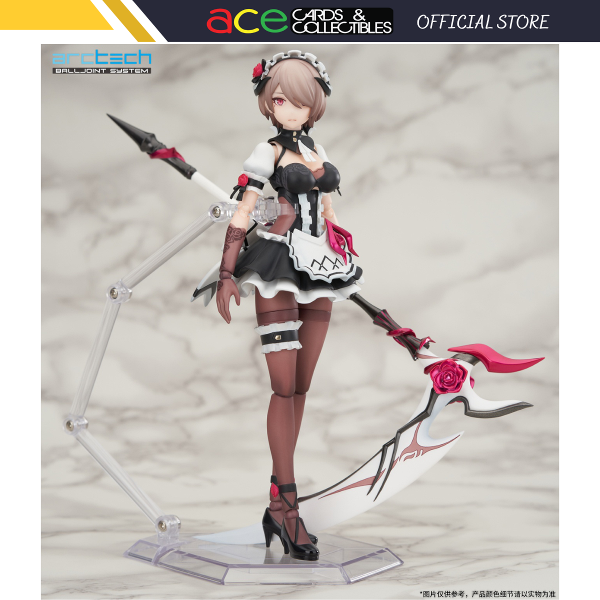 Honkai Impact 3rd: ARCTECH Posable Series 1/8 Action Figure &quot;Rita Rossweisse&quot; (Umbral Rose Ver.)-Apex-Toys-Ace Cards &amp; Collectibles