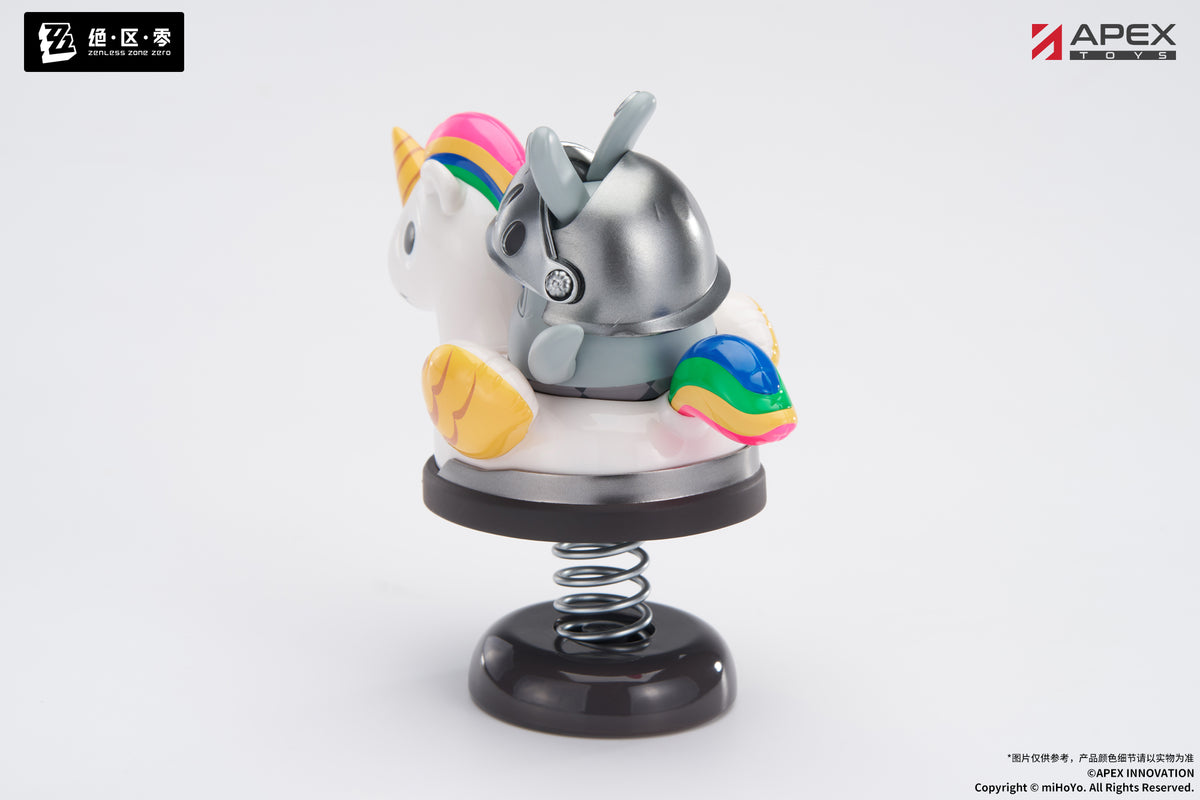 Zenless Zone Zero Happy Shake Springy Bangboo Chibi Figure “Knightboo”-Apex-Toys-Ace Cards & Collectibles