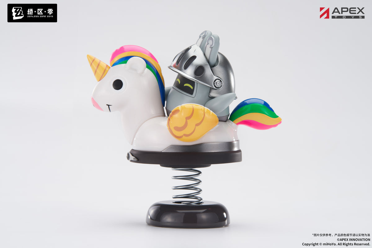 Zenless Zone Zero Happy Shake Springy Bangboo Chibi Figure “Knightboo”-Apex-Toys-Ace Cards & Collectibles