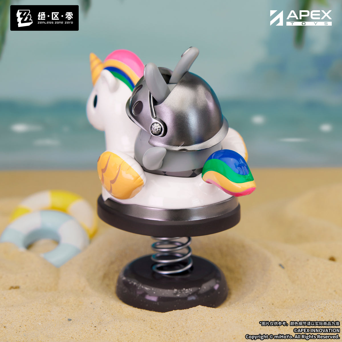 Zenless Zone Zero Happy Shake Springy Bangboo Chibi Figure “Knightboo”-Apex-Toys-Ace Cards & Collectibles