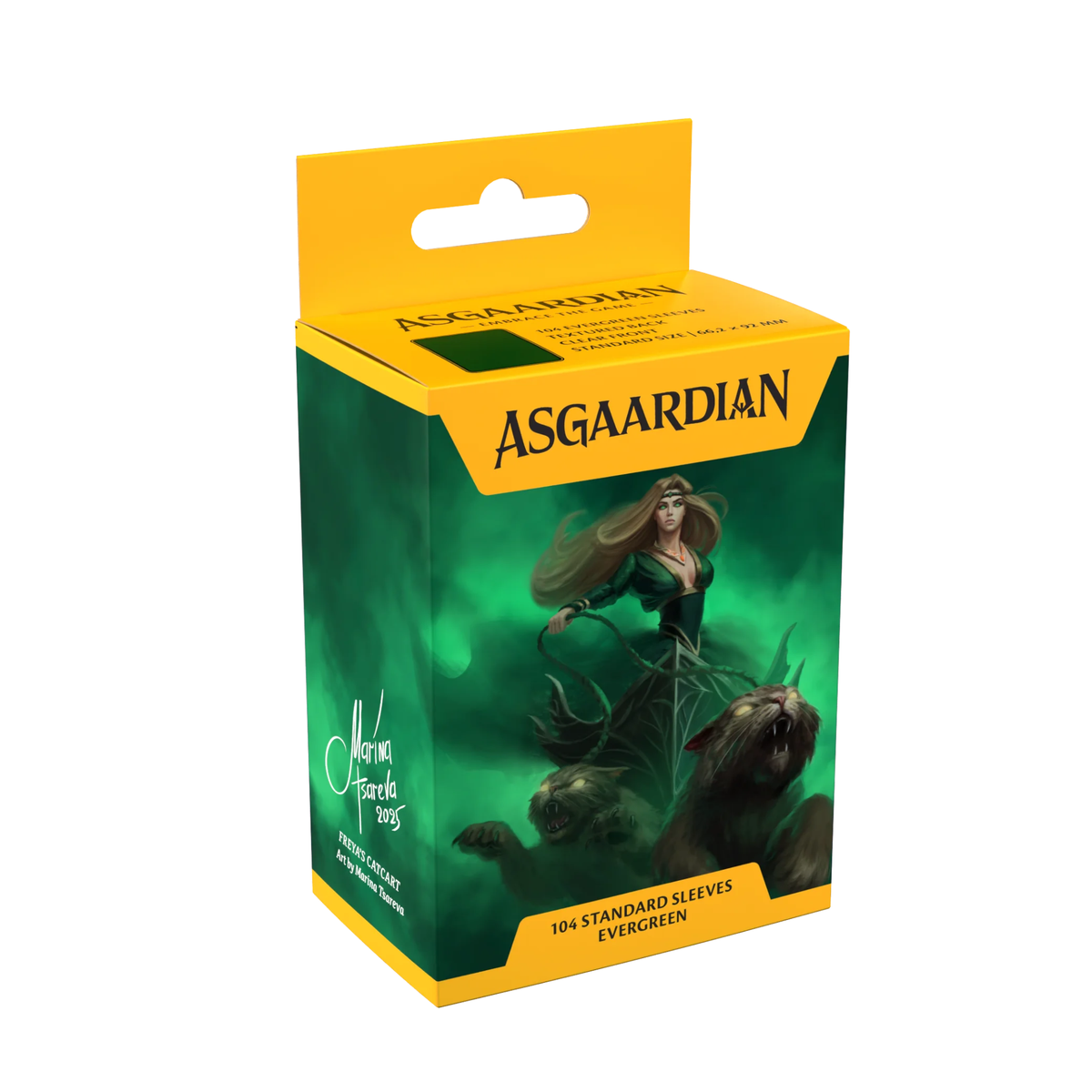 Asgaardian Matte Standard Sleeves (104pcs) — Multiple Colors-Evergreen-Asgaardian-Ace Cards & Collectibles