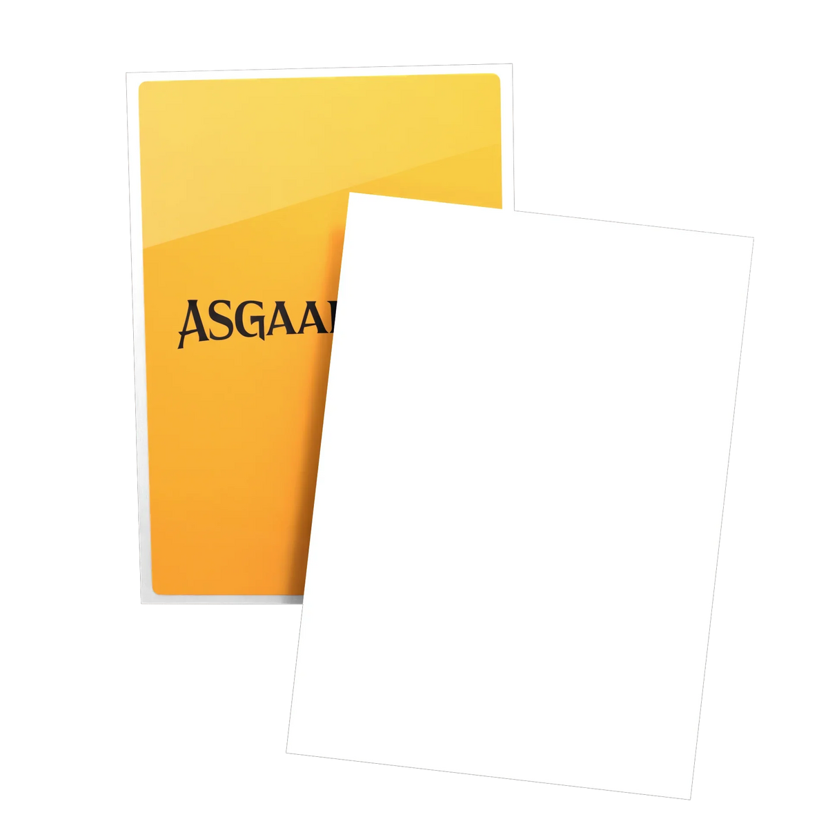 Asgaardian Matte Standard Sleeves (104pcs) — Multiple Colors-Fiery Red-Asgaardian-Ace Cards & Collectibles