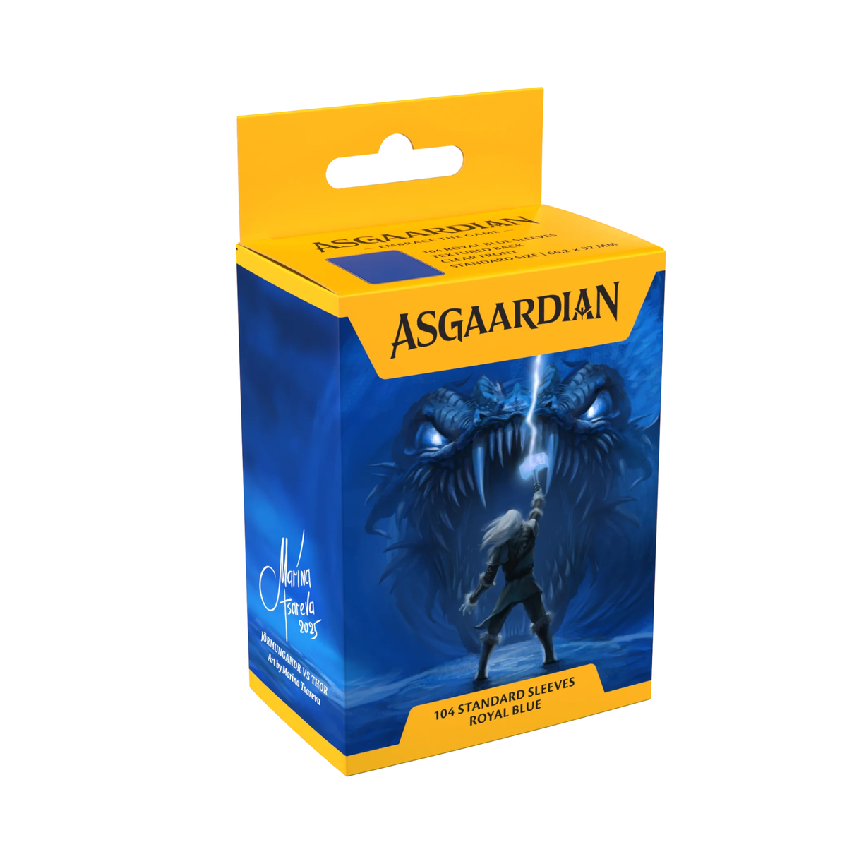 Asgaardian Matte Standard Sleeves (104pcs) — Multiple Colors-Royal Blue-Asgaardian-Ace Cards & Collectibles