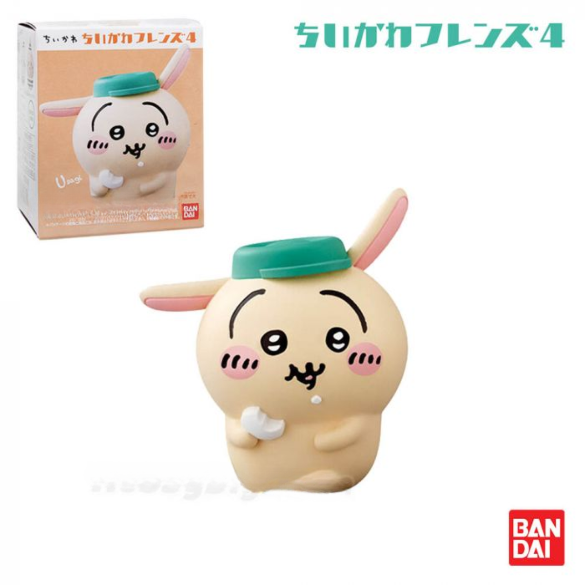 Bandai Candy Toys "Chiikawa Friends" Vol.4-No.3 Usagi-BANDAI-Ace Cards & Collectibles