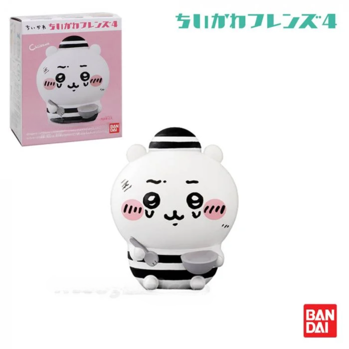 Bandai Candy Toys "Chiikawa Friends" Vol.4-No.6 Chiikawa-BANDAI-Ace Cards & Collectibles