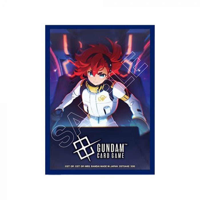 Bandai Gundam Card Game: Official Card Sleeves Vol.2-Suletta-BANDAI-Ace Cards & Collectibles