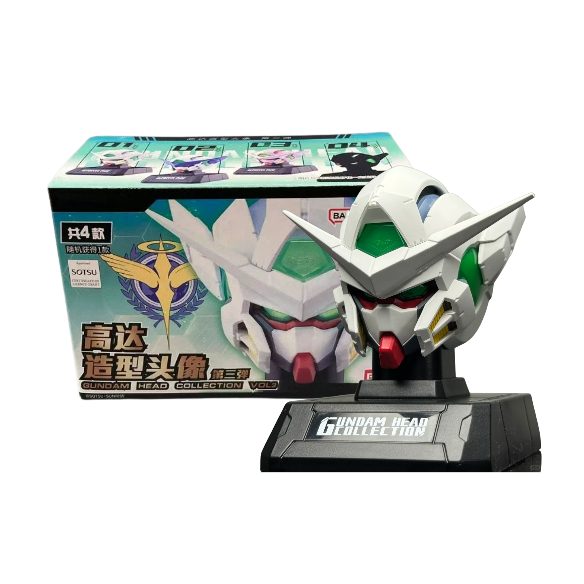 Bandai "Gundam Head Collection Vol.3" Blind Box-Single Box (Random)-BANDAI-Ace Cards & Collectibles